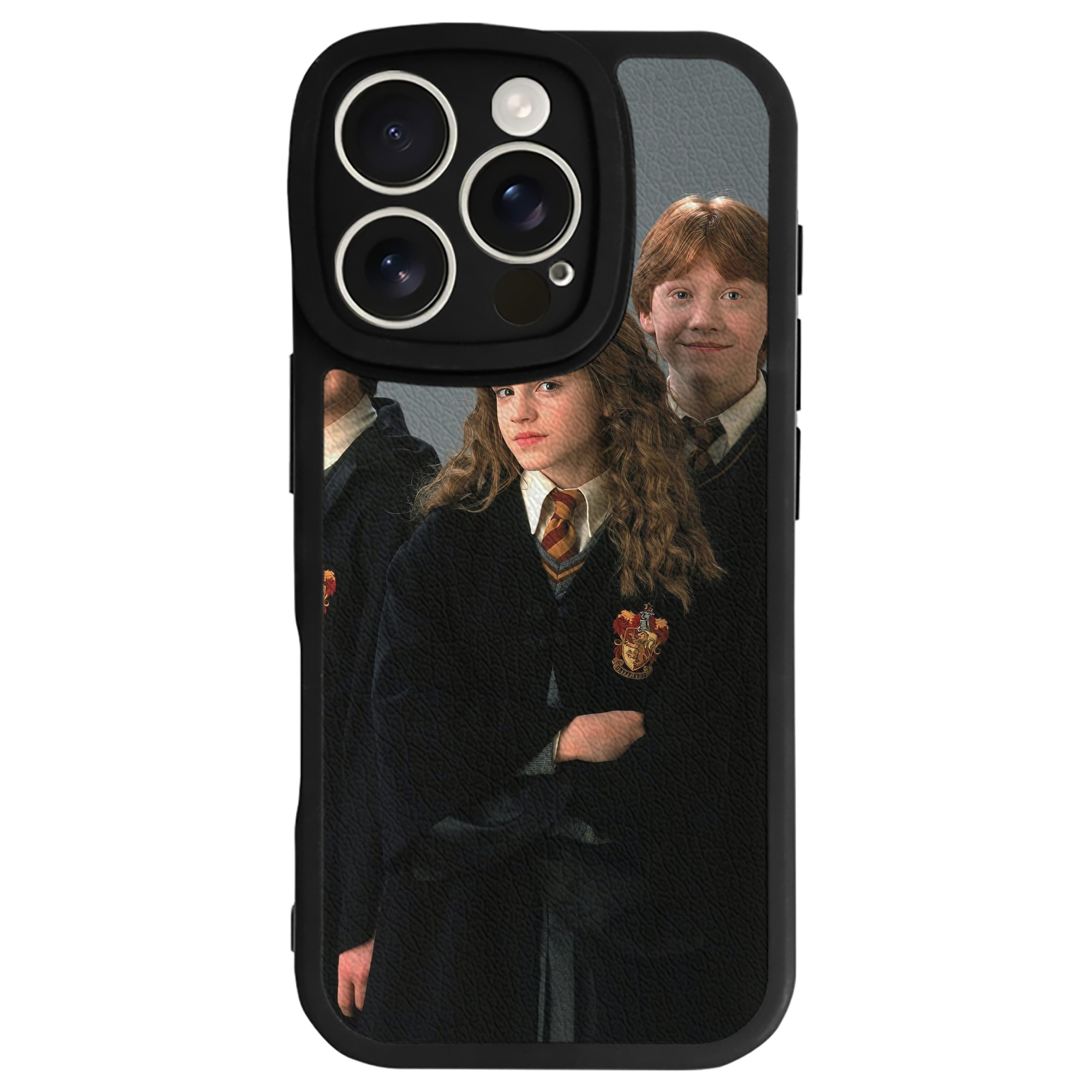 （画像用） Harry Potter ハリー・ポッターシリーズ 【iPhone 16シリーズ対応】シリコンスマホケース（レザー調） 材質：シリコン